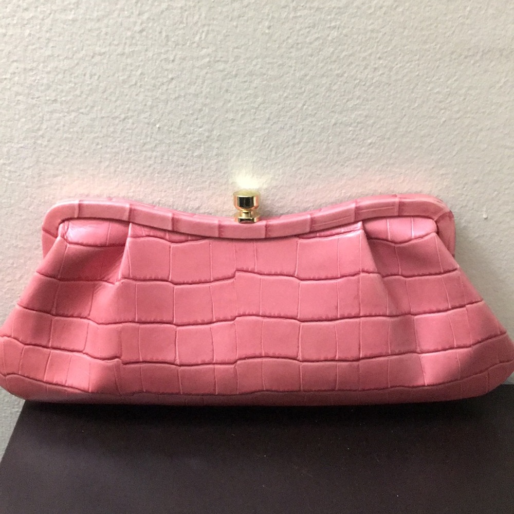 Banana Republic pink clutch